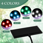 로세세이 2팩 어항 조명 클립 LED 수족관 12w 42 7-22 심은 수조용 흰색 그린 7-14 조립