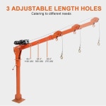 bs 12V 전기 윈치가 장착된 bs 트럭 크레인 360 회전식 접이식 픽업 호이스트 건설 농장 공장용 대형 집 크레인 - 간편한 Steel 3500L 1100L