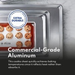 뉴스타 푸드 상용 18게이지 알루미늄 시트 팬 분 팬 9 2 3W x 6 2 3L 1H 1 8 사이즈