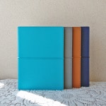 카드랜드 엘리트 리갈패드 노트 A5 스카이블루 각인 인쇄 판촉물 기업홍보 불박인쇄 30개