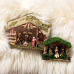 한소픈 마구간 장식품 예수탄생 마굿간장식 교회 크리스마스 장식 성탄절 오르골 소 1개 소