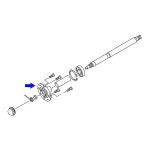 골프 카트 뒷바퀴 허브 부품 Yamaha G29 전기 골프 후면 A77T JW1-G6542-00-00