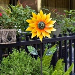 대형바람개비 화단 정원 장식 꾸미기 철제 마당 조경 테라스 해바라기 바람개비