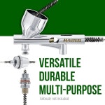 마스터 에어브러시 클리닝 키트 11피스 브러시 5개 포켓 5개 방법 클리너 세트 미니