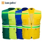 대영 론존 등산 낚시 배달 여름 현장 반사 망사 조끼 B 청색 1개 2004HB