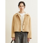 나이스클랍 니트패치 스웨이드 자켓 N251PWL152