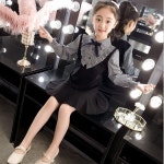 아이짱 초등학생 주니어 여아 모던체크원피스 고학년 160