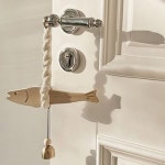 액막이 문패 풍수 명태 현관 장식 고사 집들이 선물용 패브릭 소품