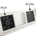 카라반 캠핑카 환기팬 환풍기 트레일러 화장실 맥스팬