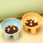 반려동물 경사형 강아지 소형견 고양이 밥그릇 식기 2개