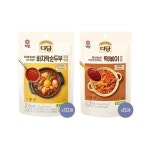 CJ제일제당 다담 고깃집된장찌개양념 130g x10개 떡볶이양념 150g x5개