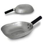 덕진 사료바가지 타원 가축 여물 비료 숯바가지