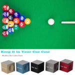 큐엘프 큐브 당구 풀 큐 팁 도구 5-in-1 스틱 셰이퍼 스커퍼 에어레이터 버니셔 풀 액세서리 Dark