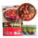 명자네 코다리 조림 2대 노하우 매콤 명태조림 시래기 가마솥 공법 명태조림450g 5팩 국내산시래기200g 2팩