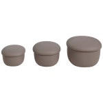 하우스팁 국내산 안심 실리콘 밀폐용기 냉동밥보관용기 실리콘밥용기 실리콘도시락 챠콜 1개