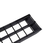 트럭 SUV 트레일러용 알루미늄 적재 램프 오토바이 에빅 더트바이크 ATV용 스트랩이 휴대용 접이식 트럭 1200파운드 용량 108 x 11