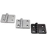 부영경첩 다이캐스팅 산업용 나무 철 프로파일용 가구용경첩 정첩 알루미늄경첩 은색무광 CV 1개 H6077-47