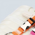 여행용 컬러 스트랩 키링 버클형 키홀더 휴대용 고리