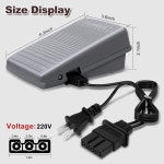 형제용 재봉틀 풋 페달 전원 코드 - GX37 JX2517 LX3817 LS2125 XM2701 XL2600 LX3125 1034D LX2500 XL5130