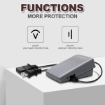 형제용 재봉틀 풋 페달 전원 코드 - GX37 JX2517 LX3817 LS2125 XM2701 XL2600 LX3125 1034D LX2500 XL5130