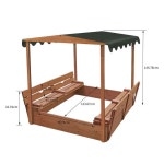 야외 모래 놀이장 울타리 샌드박스 놀이터 세트 실외 카페 키즈 원목 실내 뚜껑 유치원