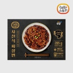 우양 우양 쉐프스토리 사천식 짜장면 매콤한 짜장 소스와 쫄깃한 수타식 면의 조화 5개 285g