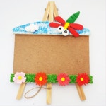 가을풍경 잠자리 미술놀이 클레이 점토 창의력 메모꽂이 이젤 만들기 10인용 융합교육