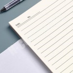 에이치와이 HY 투명커버 A5 심플 유선 노트 2개 세트80매