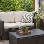 라탄 야외 소파 수영장 정원 카페 라탄의자 리조트 펜션