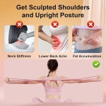 그림 8 근력 운동 요가 필라테스를 위한 손잡이가 여성 저항 밴드 8가지 형태의 1 15 lb