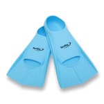 써핏 스노쿨링 오리발 숏핀 메쉬백 세트 스카이블루