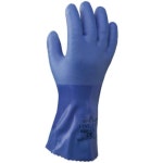 PVC 코팅 작업장 장갑 연구소 안전용 크린룸 보호장갑 내유 내화학성 방수 연구실 농업