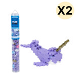 맥포머스 십자블록 퍼즐 튜브형 일각돌고래100p X 2p BNS