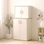 착불배송 옷장 도어 상부장 세트 800 수납장 교구장 상부수납장 주방가구 침실가구 수납가 C31205