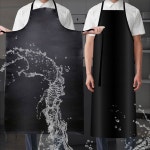 하이롱 PU 가죽앞치마 정육점 횟집 수산시장 공방