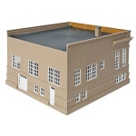 월터스 코너스톤 HO 스케일 모델 공공 도서관 키트 8-1 2 x 6-1 2 x 4-3 4 21 5 x 16 5 x