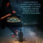 로뮤티 프로페셔널 핸드팬 드럼 22 432Hz 핸드드럼 D 마이너 커드 튜닝 9음 - 고급 연주자를 위한 타악기 핸드팬 파란색 22 9notes 432HZ