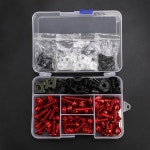 YZF R1 R6 MT07 오토바이 2005 스크린 나사 R3 용 액세서리 페어링 볼트 윈드 풀 스크류 세트