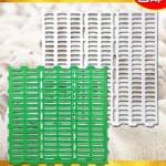 염소 배변판 깔개 플라스틱 패드 목장 배설물 변기 대형견 실리콘 바닥판 반려견 청소 축사 1 쌍근내구성60 60 한장입 약1 5kg