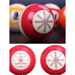 구멍이 당구 큐 연습 조준 도우미 스트로크 위한 기술을 공 투명하다