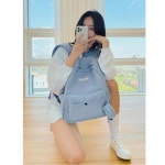 학생 신학기 방수 캔버스 새학기가방 가 출근백팩 패션백팩 백팩추천 여성백팩