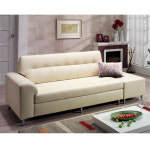 조은가구 레이니 인조가죽 3인용 소파 + 스툴