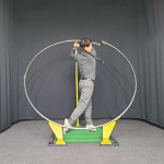 스윙플레인2 0 직접 공칠수 골프스윙궤도연습기 골프연습장필수기구 골프연습머신전문제조사