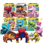 주영이앤씨 고고다이노 사운드 변신 로봇 렉스 토모 로키 핑 포키 페리 안키 스톰 비키 럭키 공룡 중장비 장난감