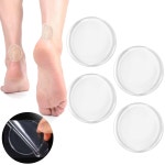 CIATBYYJ 4PCS 하키 발목 젤 패드 신발용 두꺼운 보호대 미끄럼 방지 SEBS 스케이트 가드 스 스케이팅 라이딩 하이킹용 풋 보호 액세서리