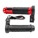 대명상사 다벨 오토바이 열선그립 블루샤크 2단 온도조절 겨울방한온열 그립 1개