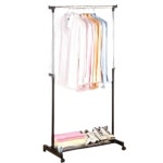 선반수납 1단 행거 의류매장행거 바퀴행거 세탁소행거