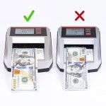 방크 새로운 위 폐 탐지기 기계 청구서 UV MG IR 탐지 기능 2-in-1로 대응 G5800