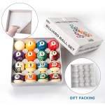 GSE 게임 스포츠 전문가 2 1 4 프로 규정 크기 당구공 세트 당구대용 표준 16개 당구대 액세서리 여러 가지 제공 1 Pro Standard Balls