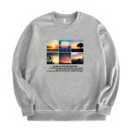 제이비패션 저녁노을 오버핏 맨투맨